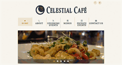 Desktop Screenshot of celestialcaferi.com